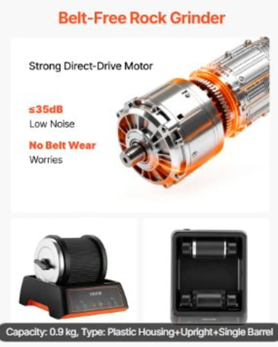 Rock Tumbler Kit, Rock Polishing Kit - Image 2