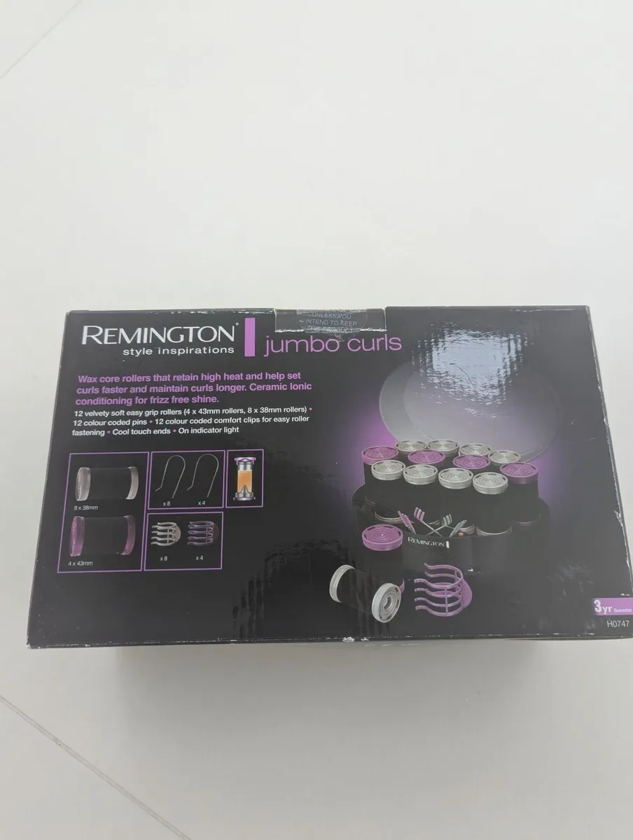 Remington jumbo heated hair rollers - Image 3