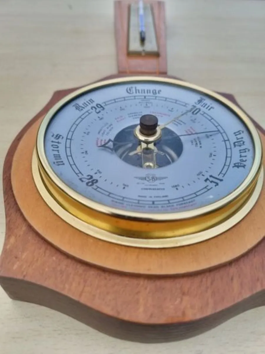 Vintage Shortland SB aneroid barometer - Image 2