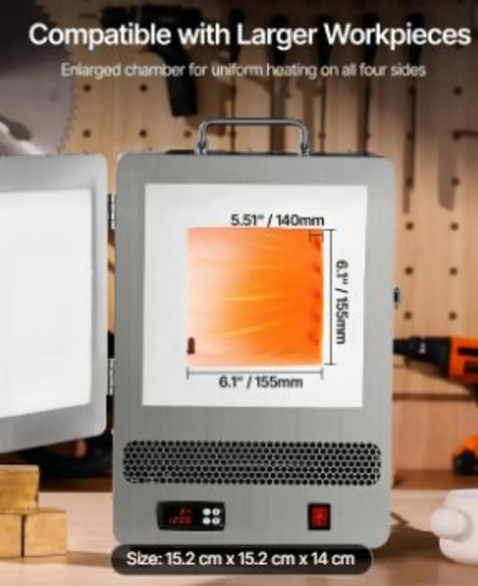 Tabletop Kiln Melter, 1500W - Image 4
