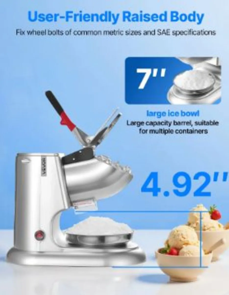 Ice Crusher Machine, 100kg - Image 4