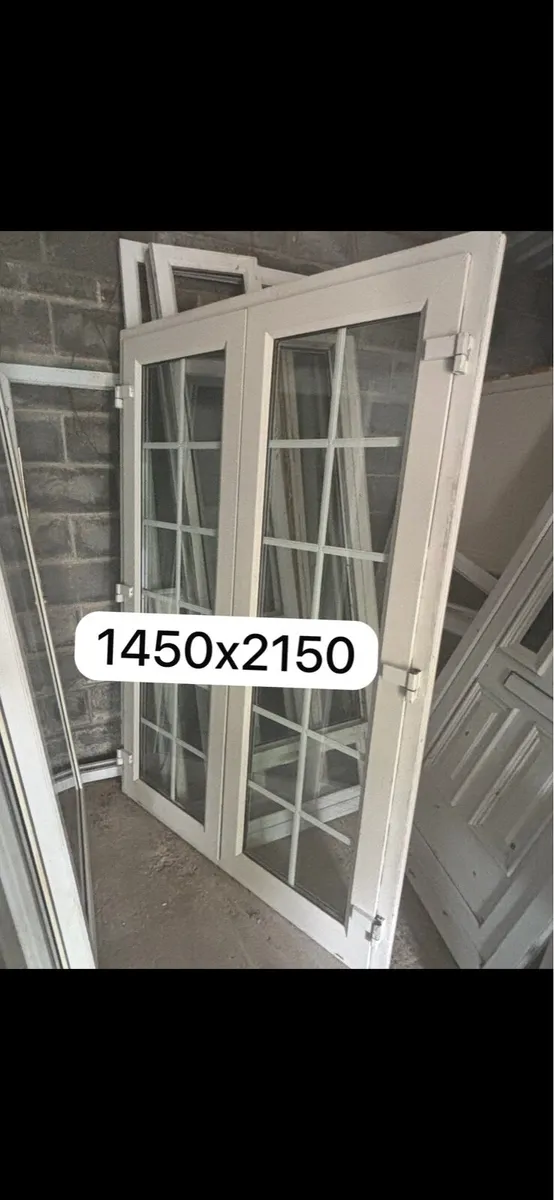 ✳️ HIGH QUALITY UPVC FRENCH DOUBLE DOORS