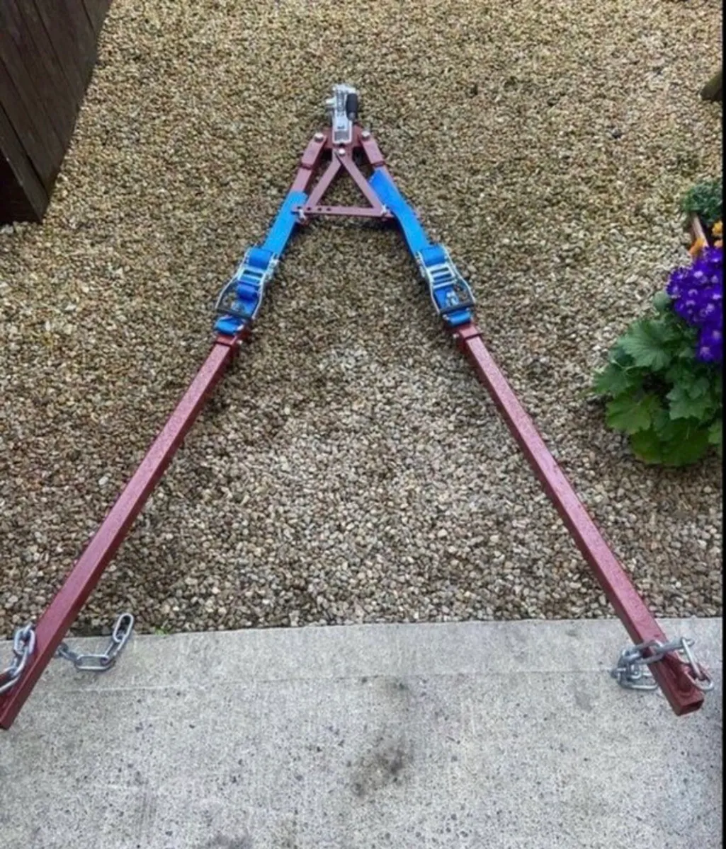 NEw Towing a frame dolly car transporter - Image 3