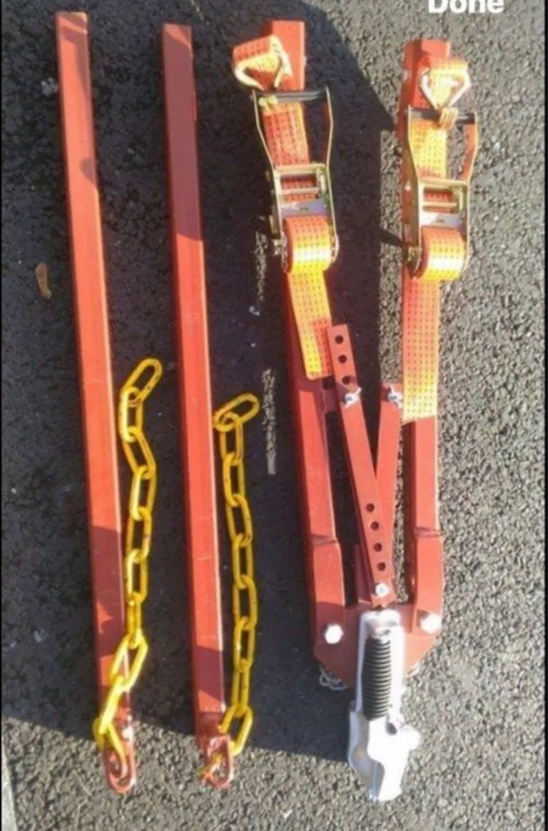 NEw Towing a frame dolly car transporter - Image 4