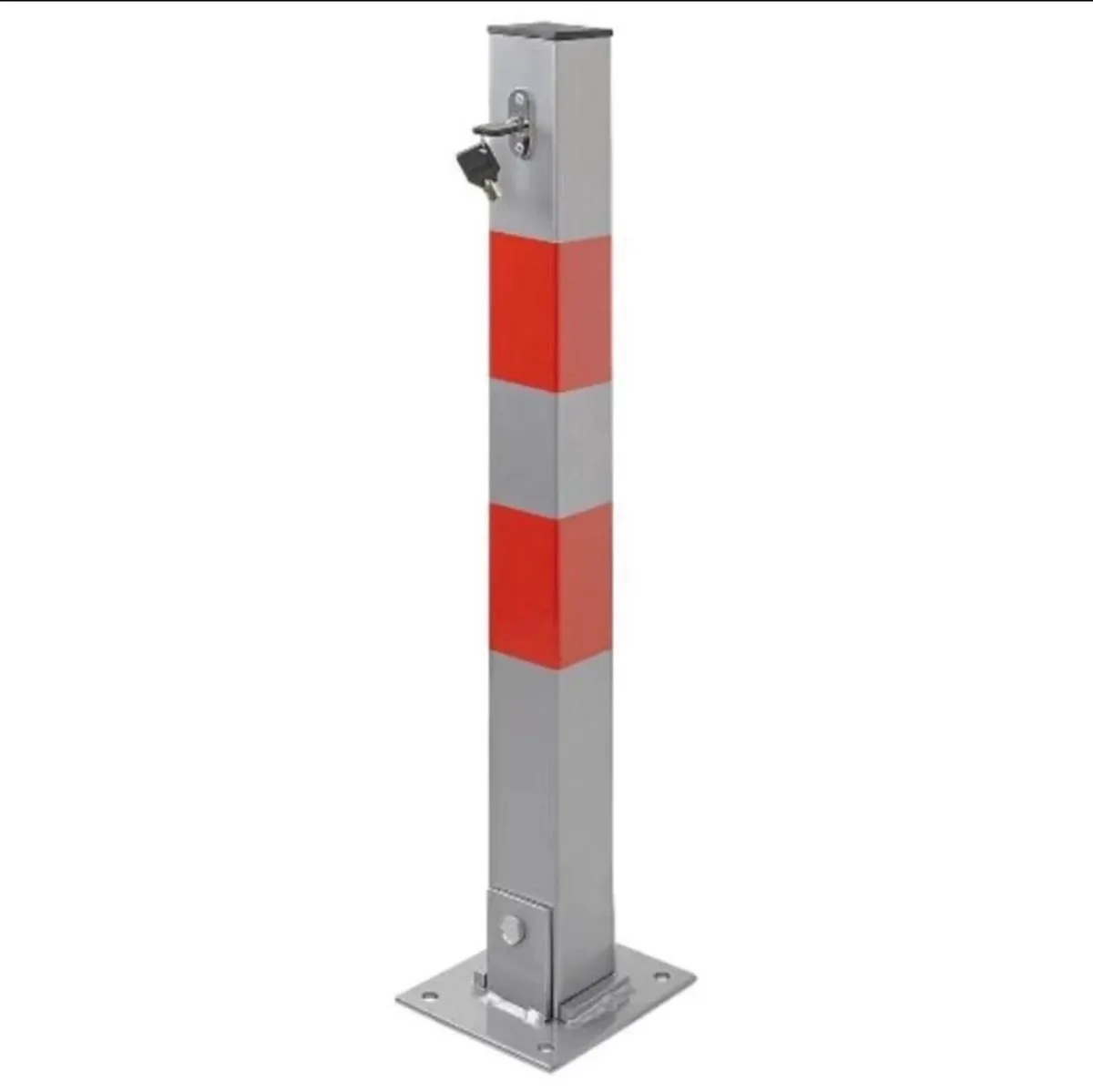 NEW Lockable Parking Barrier Folding Car Bollard - Image 3