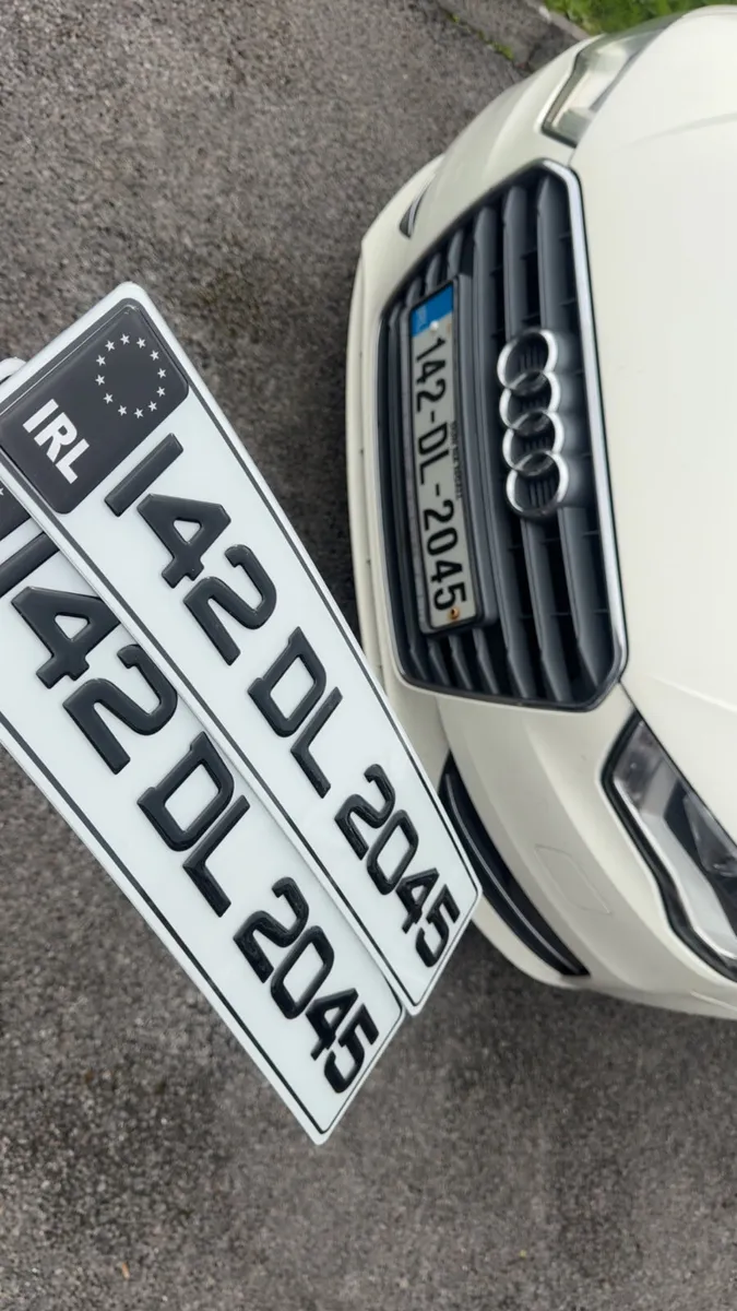 Gel number plates delivery nationwide - Image 1