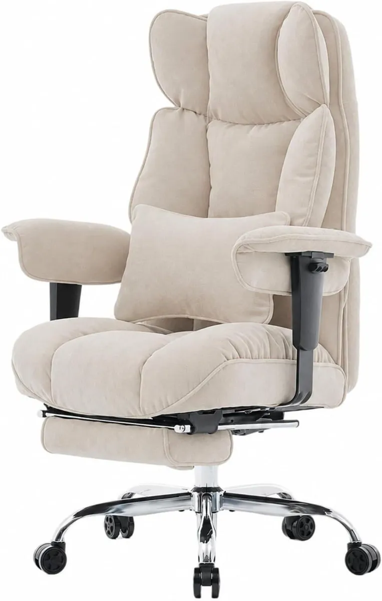 Desk Office Chair Big and Tall Fabric Executive - Image 1
