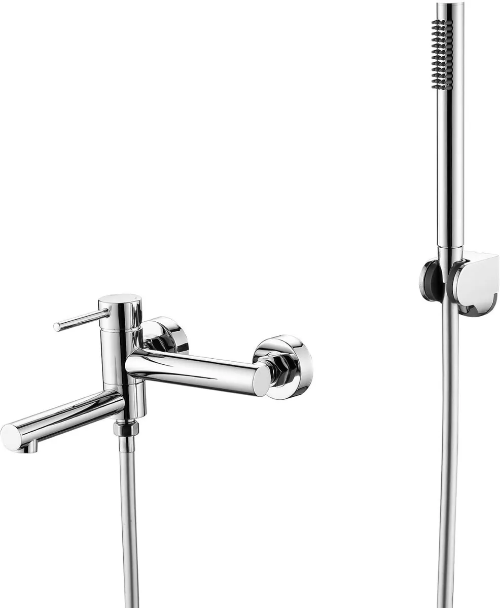 Wall Mounted Bath Shower Mixer Tap for Exposed - Image 1