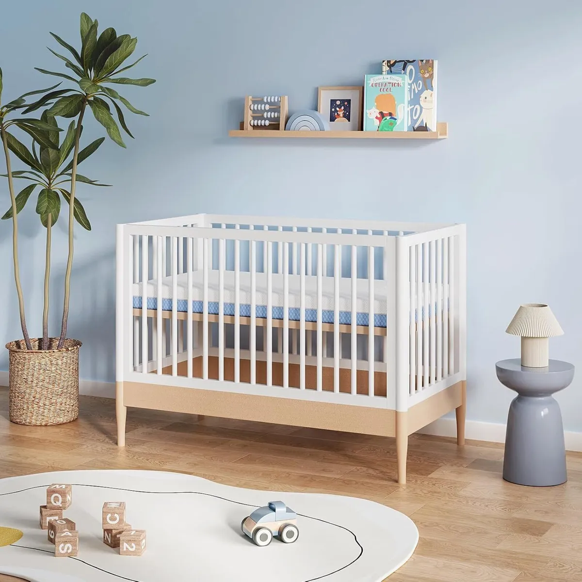 Baby Cot Mattress Breathable Memory Foam Toddler - Image 2
