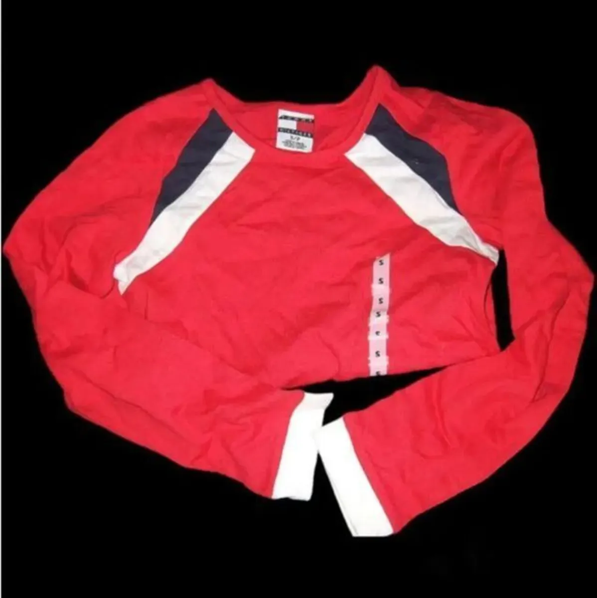 Vintage Tommy Hilfiger Long Sleeve Top-BNWT Size S - Image 3