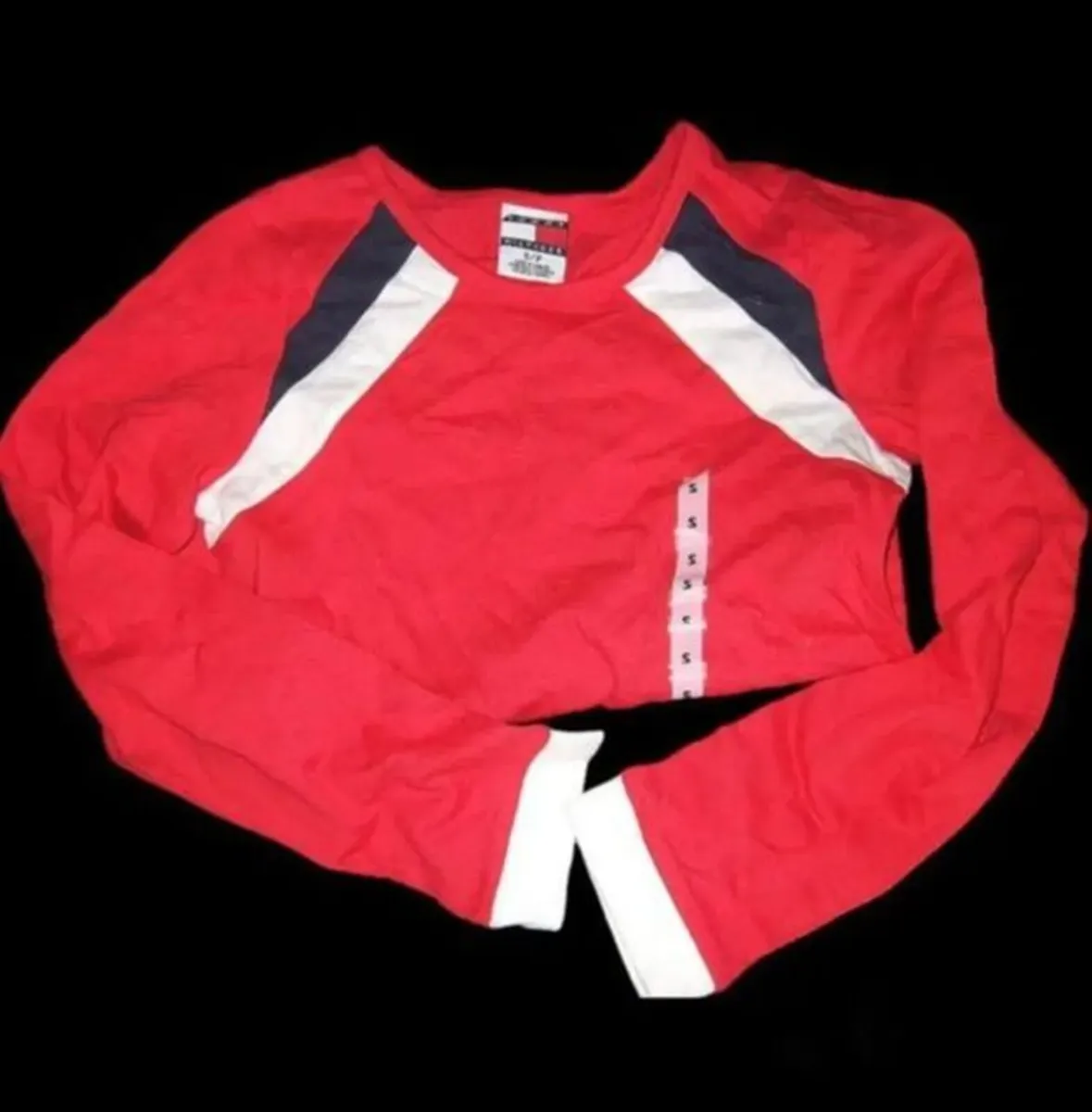 Vintage Tommy Hilfiger Long Sleeve Top-BNWT Size S - Image 4
