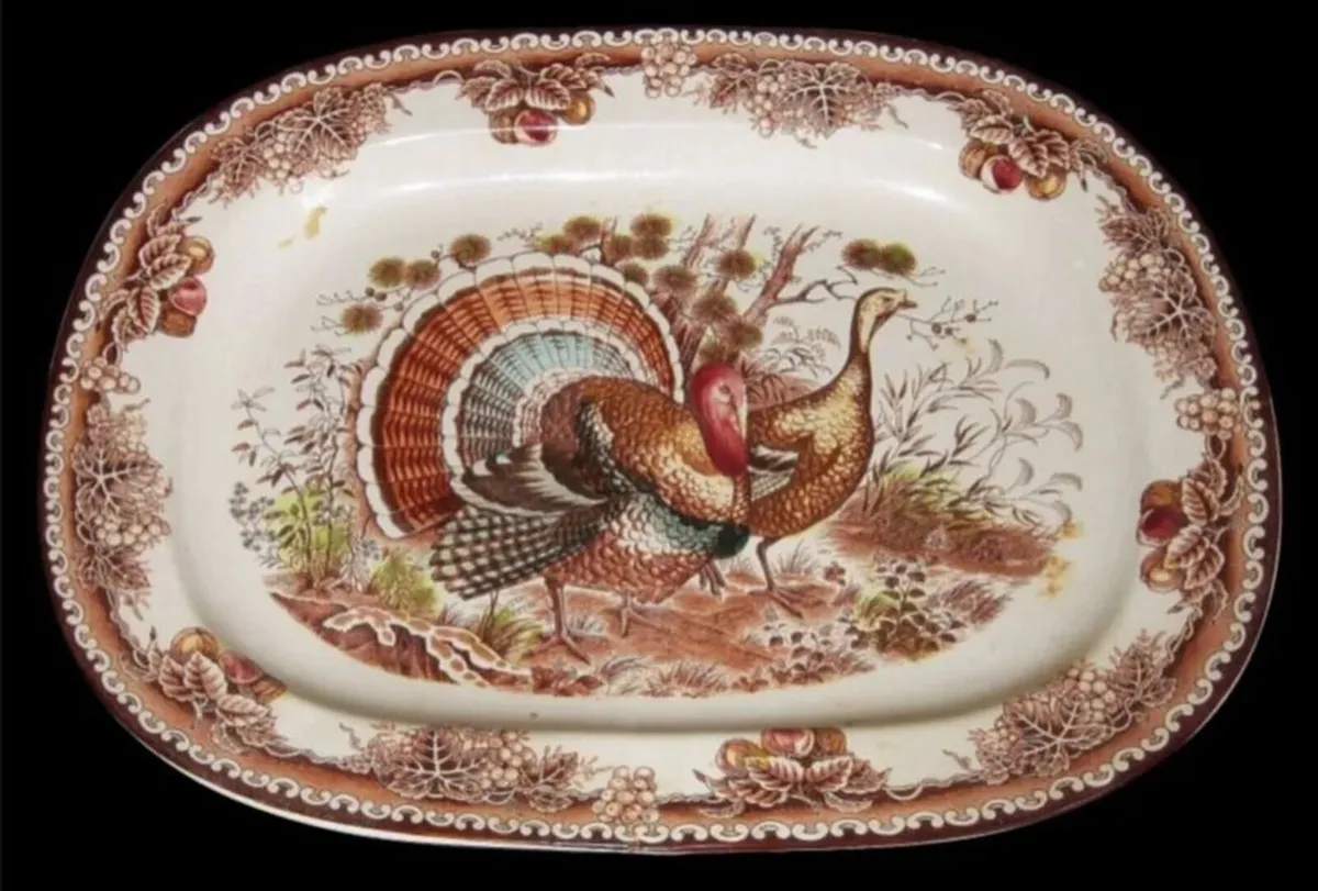 Large Vintage Fred Roberts Co Platter - Image 1
