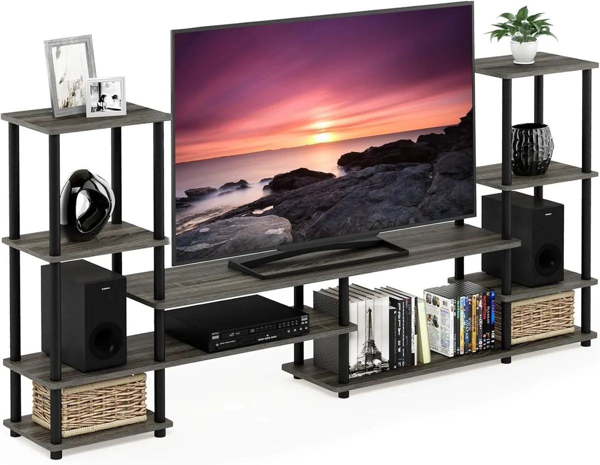 TV Stand for Up to 48 Inch Espresso - Image 1