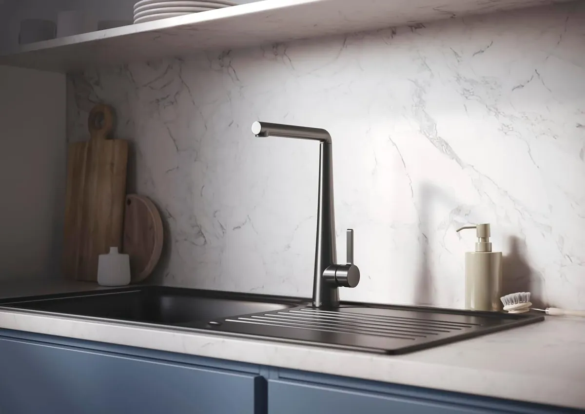 Pine Kitchen Tap Gun Metal Pne Efsnk Gm - Image 3