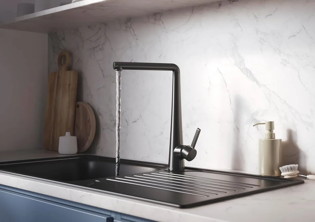 Pine Kitchen Tap Gun Metal Pne Efsnk Gm - Image 4
