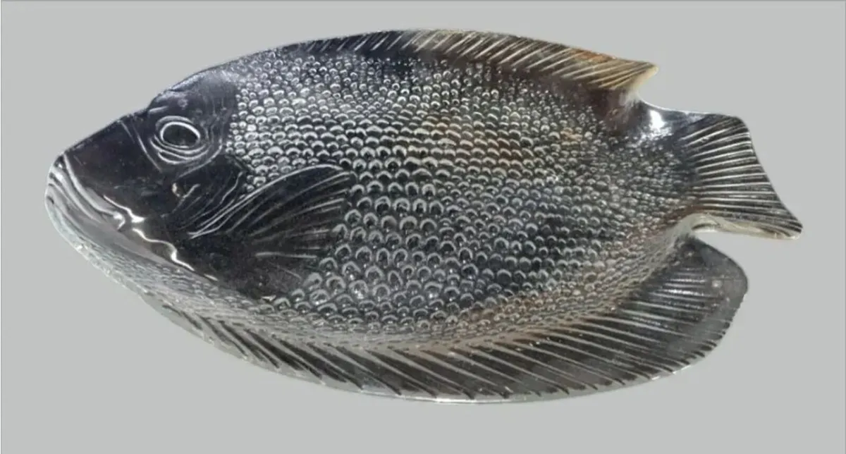 Vintage Arcoroc France Glass Fish Serving Platter - Image 4