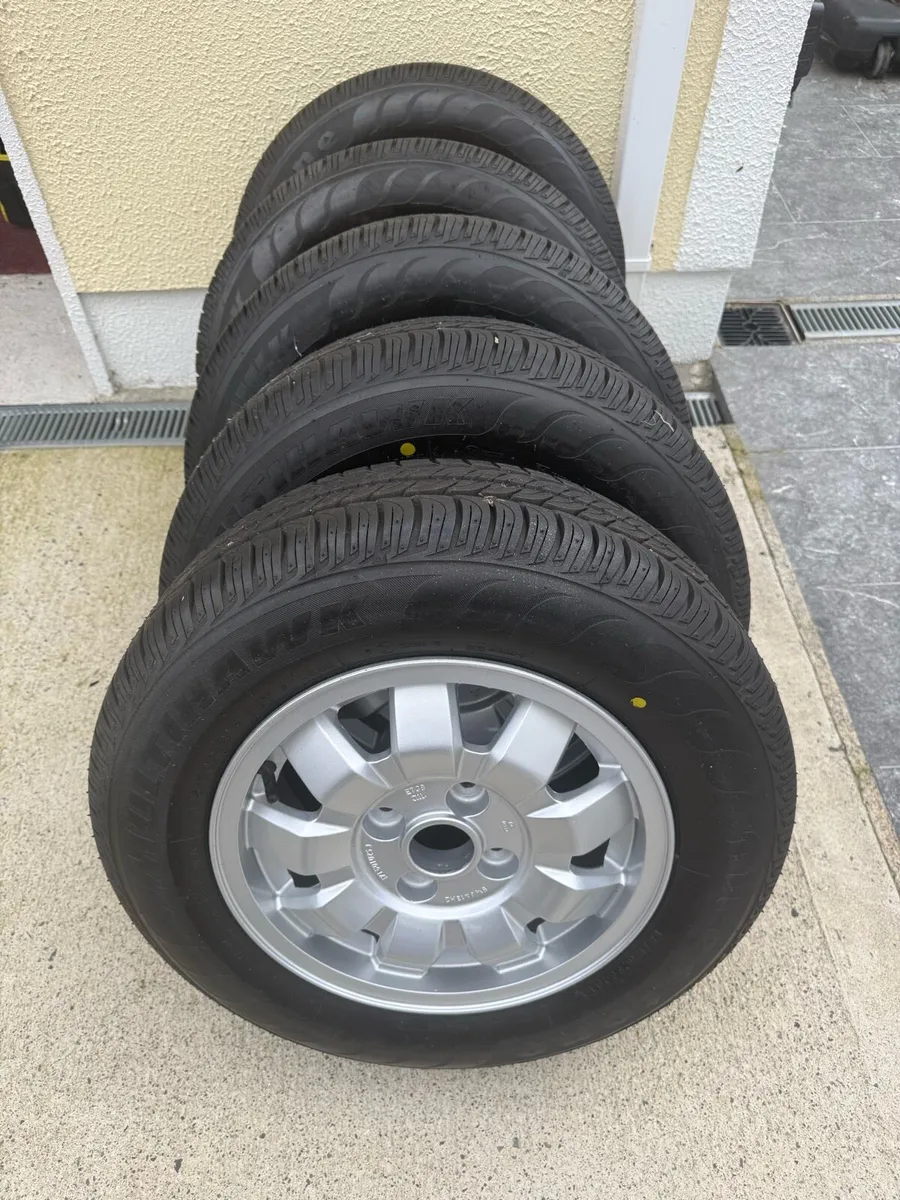 Mk1 Golf 13” Tarantula alloys x5 - Image 1