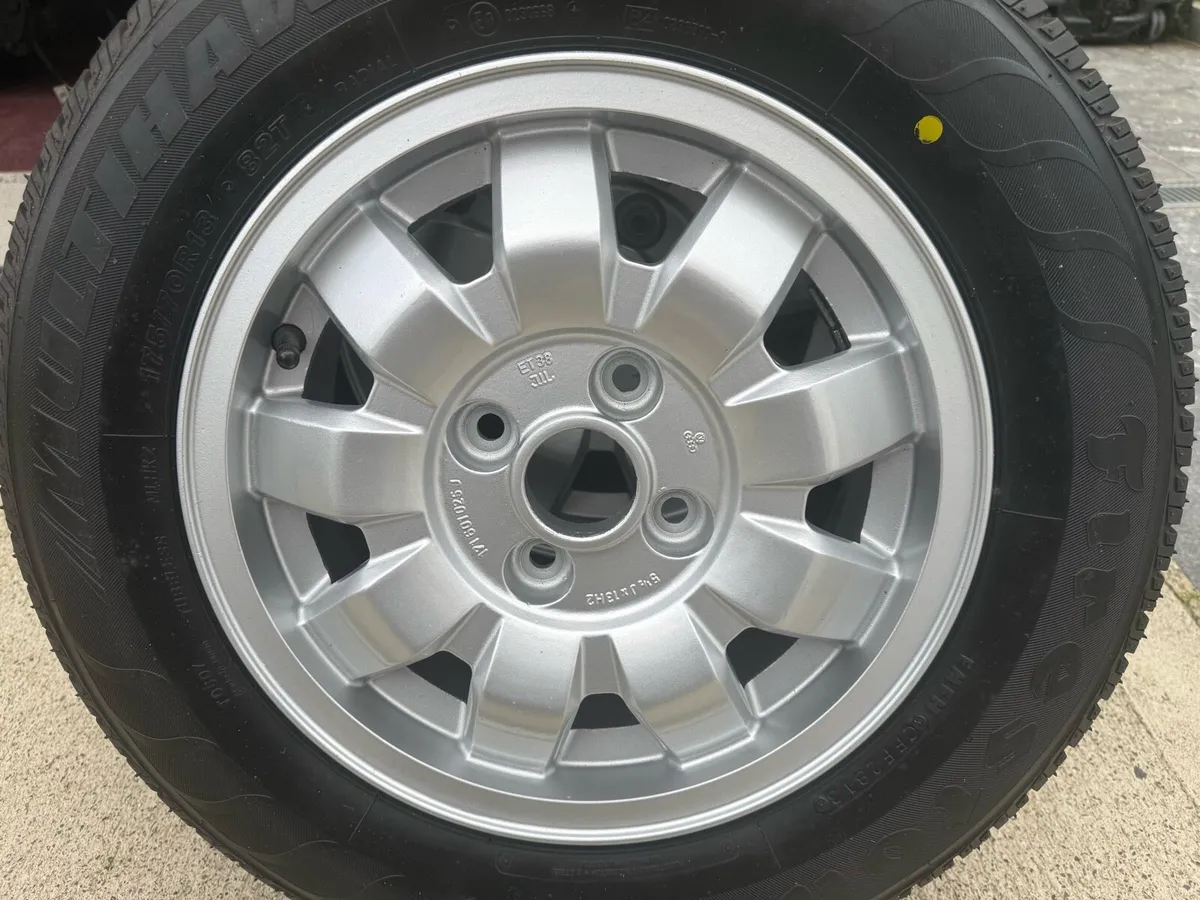 Mk1 Golf 13” Tarantula alloys x5 - Image 2