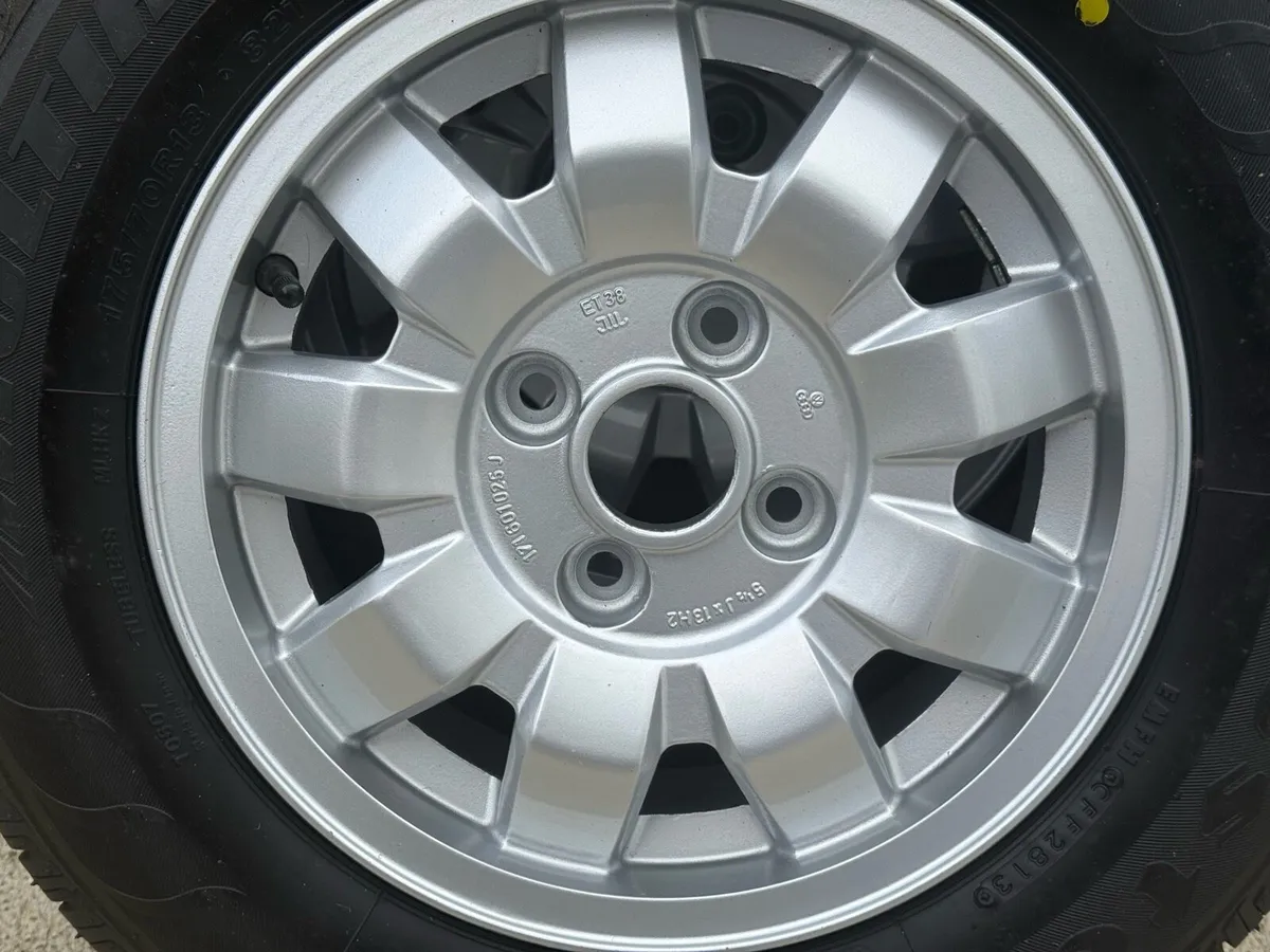 Mk1 Golf 13” Tarantula alloys x5 - Image 3