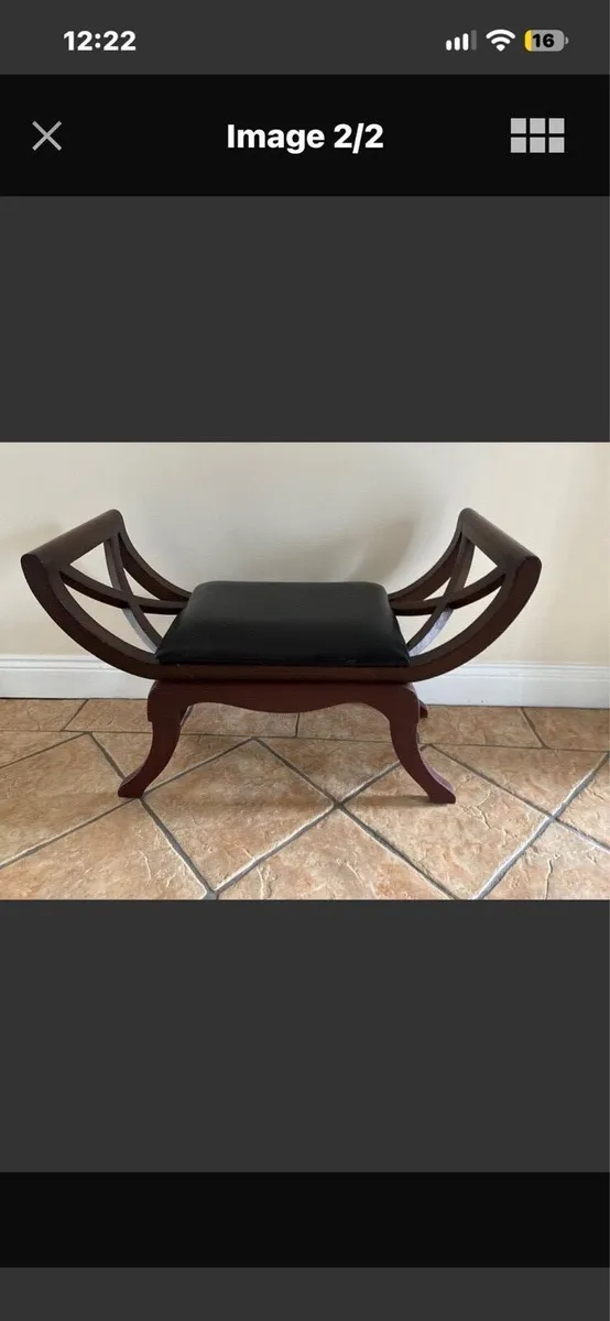Vintage stool - Image 1