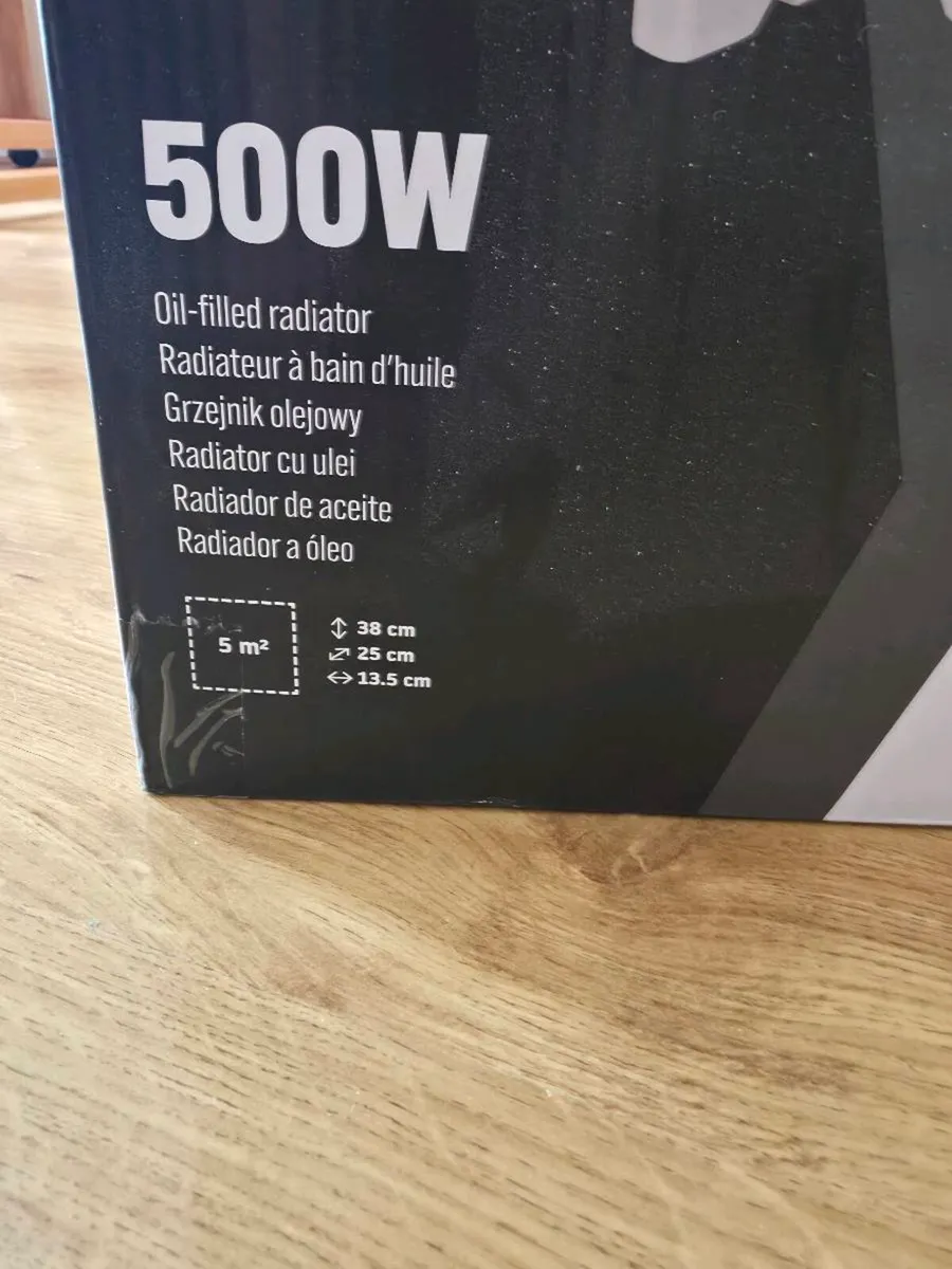 500W oil-filled radiator - Image 2