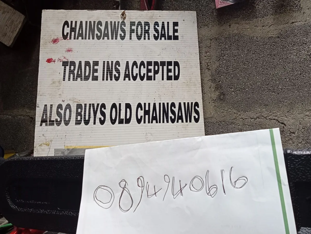 CHAINSAWS FOR SALE - Image 3