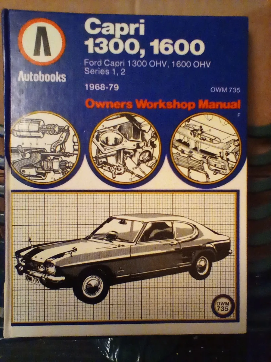 Mk1 ford capri repair manual