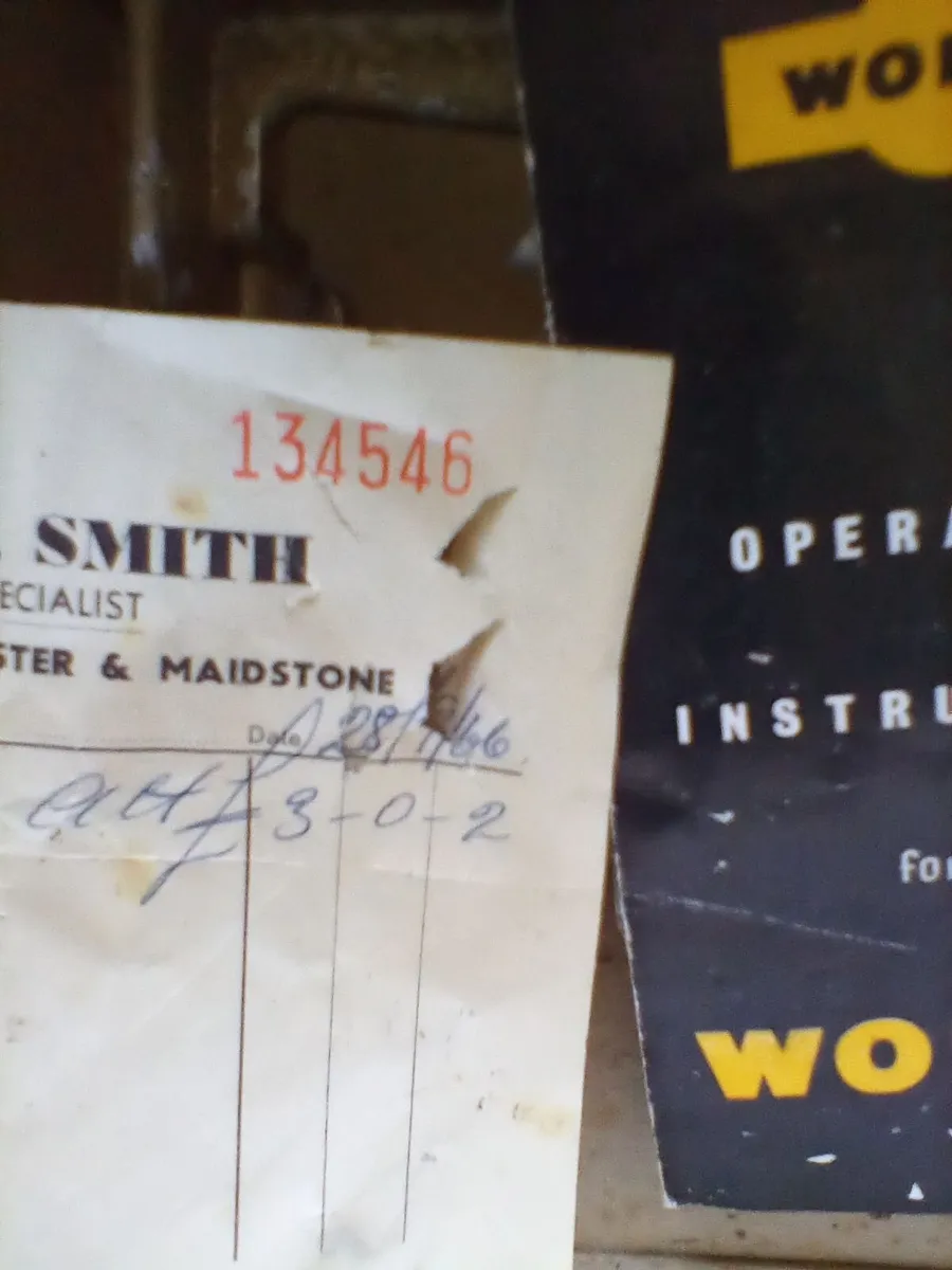 Vintage quick saw 1966 - Image 2