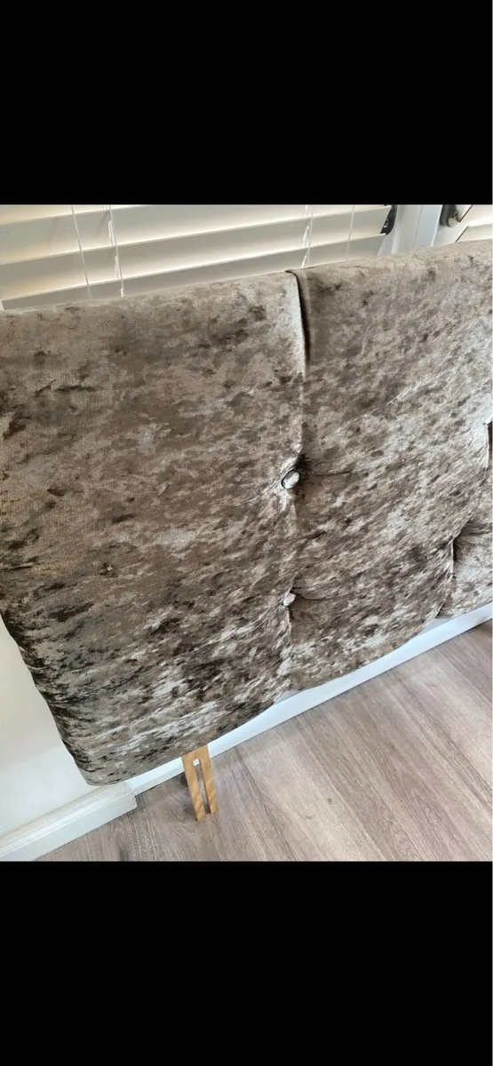 Small double headboard 4ft - Image 2