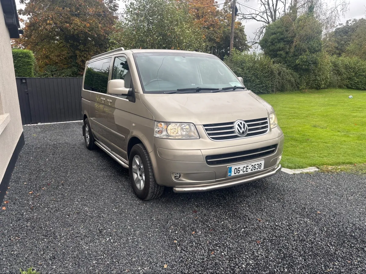 06 Volkswagen Caravelle 7 Seater CAMPER TAX - Image 1