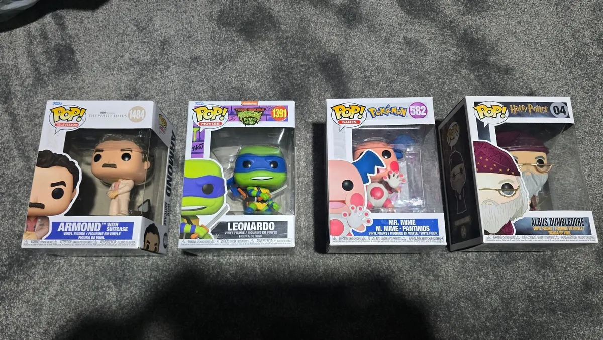 4 x Funko Pop Figures - Image 1