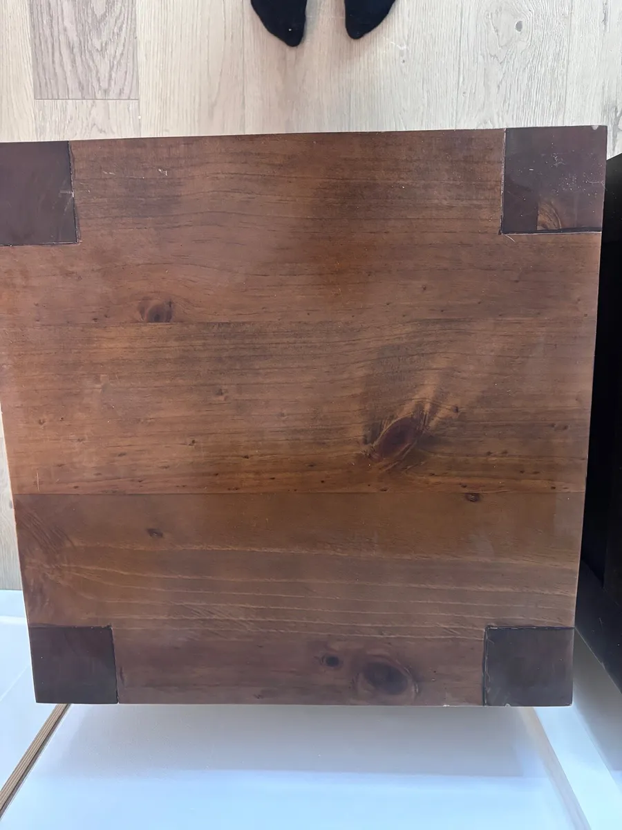 Pair of Solid Wood Bedside or End Tables - Image 3