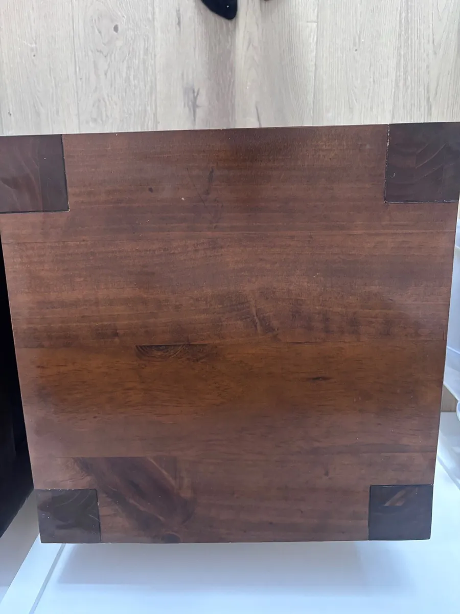 Pair of Solid Wood Bedside or End Tables - Image 4