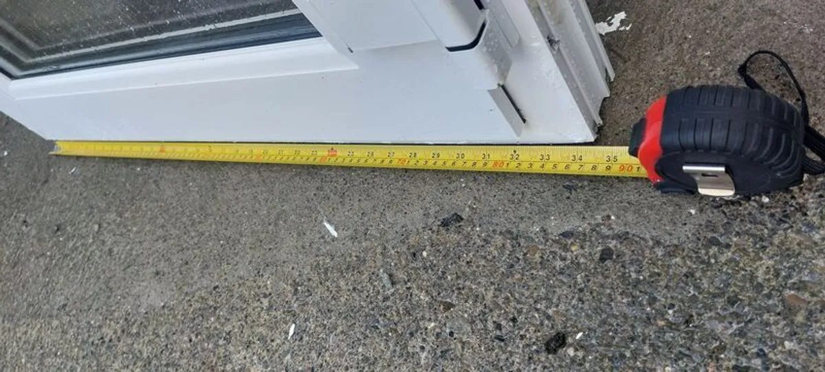 PVC WHITE door and side Window. - Image 4