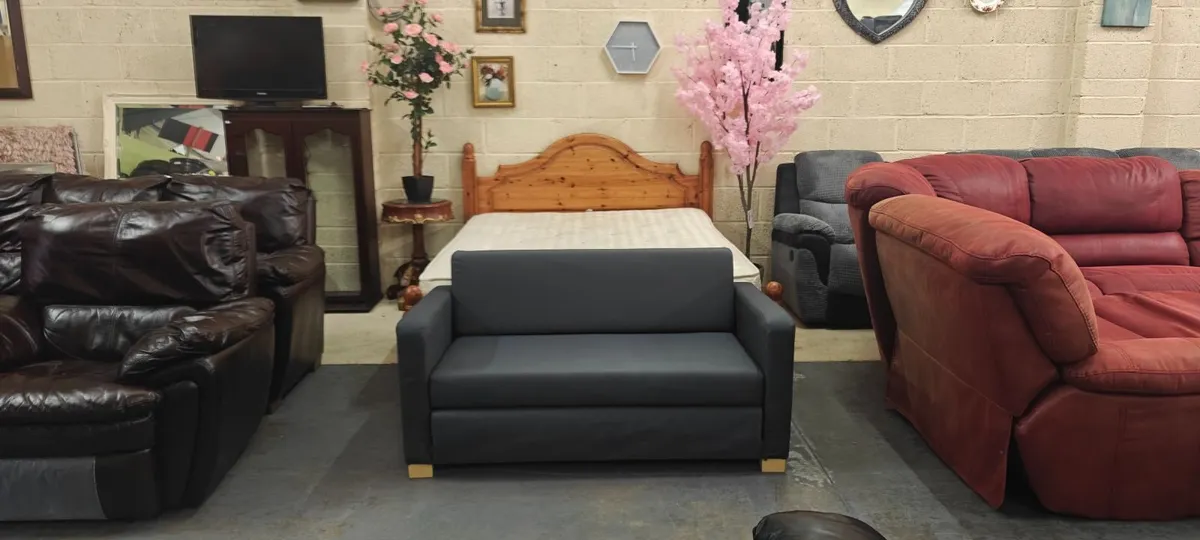 2 seater Sofa Bed - Image 1