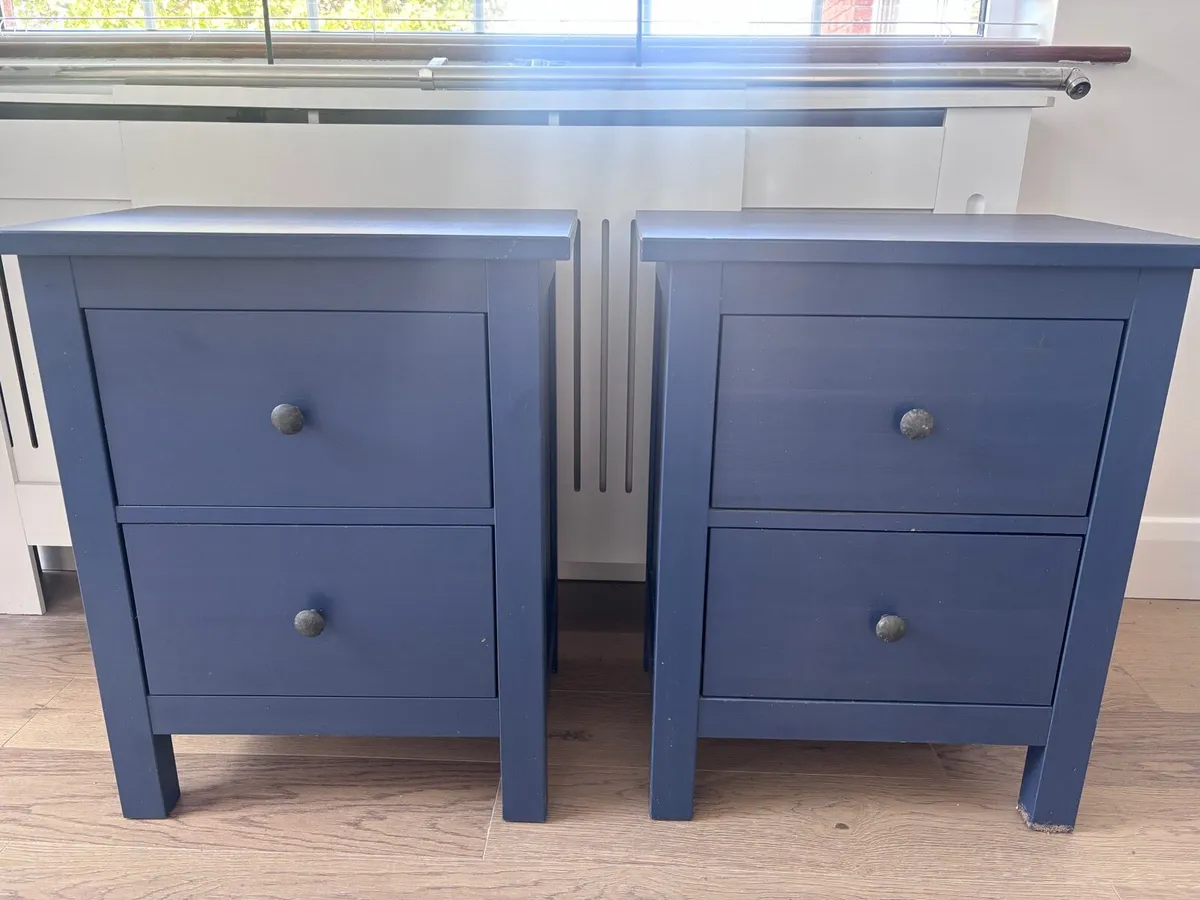 IKEA Hemnes Bedside Lockers x 2 - Image 1