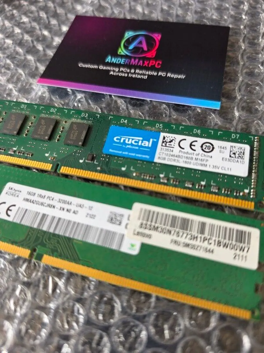 Memory 8gb Ddr3L + 16gb Ddr4 - Image 2