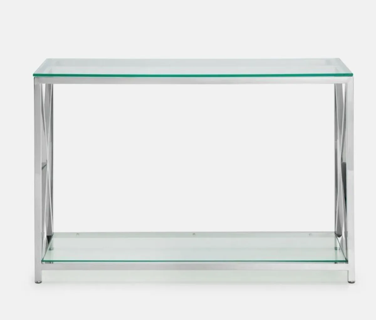 Hall Table - Glass Top Beautiful Console Table - Image 1