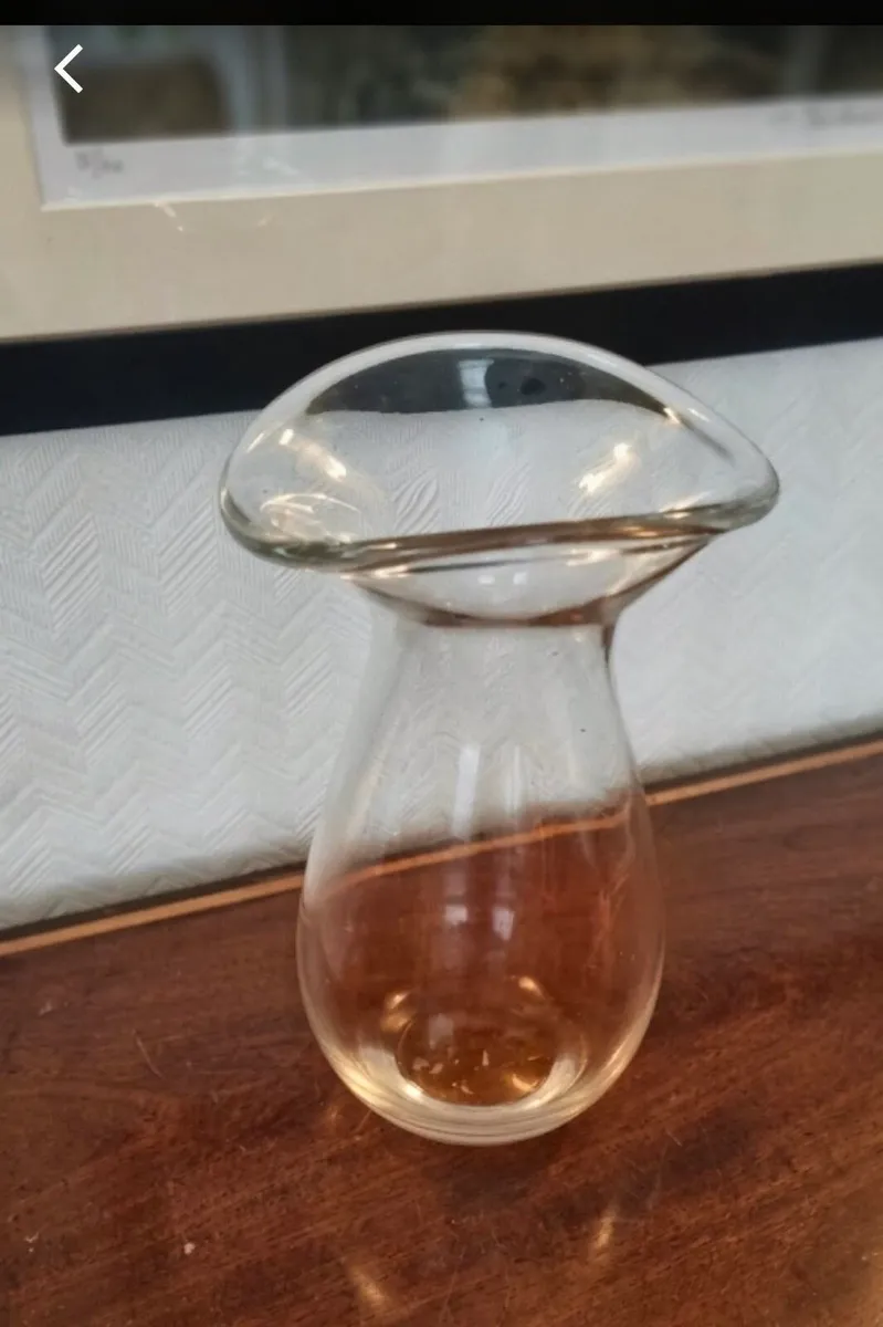 Vintage Glass Vase - Image 2
