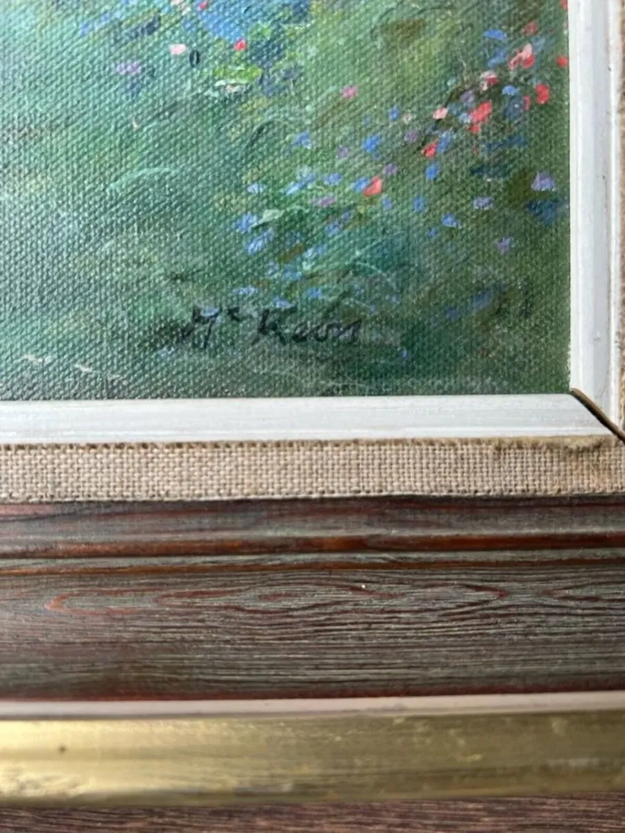 Open to Offers - Signed Painting James McKeon - Image 4