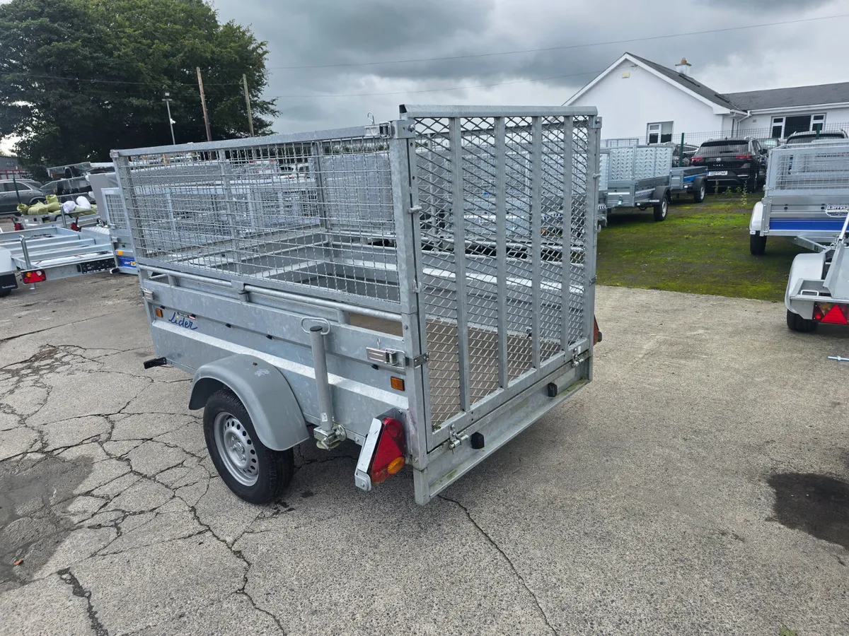 7x4 Trailer with brakes 750kg - Image 4