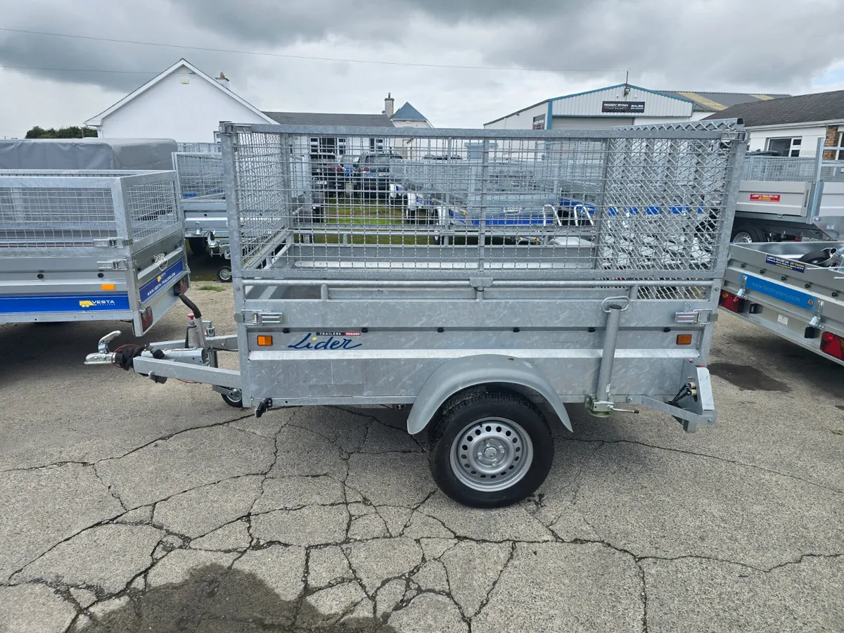 7x4 Trailer with brakes 750kg - Image 2