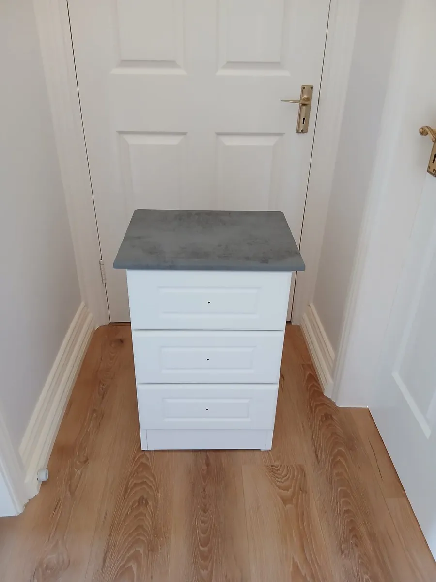 Bedside lockers - new