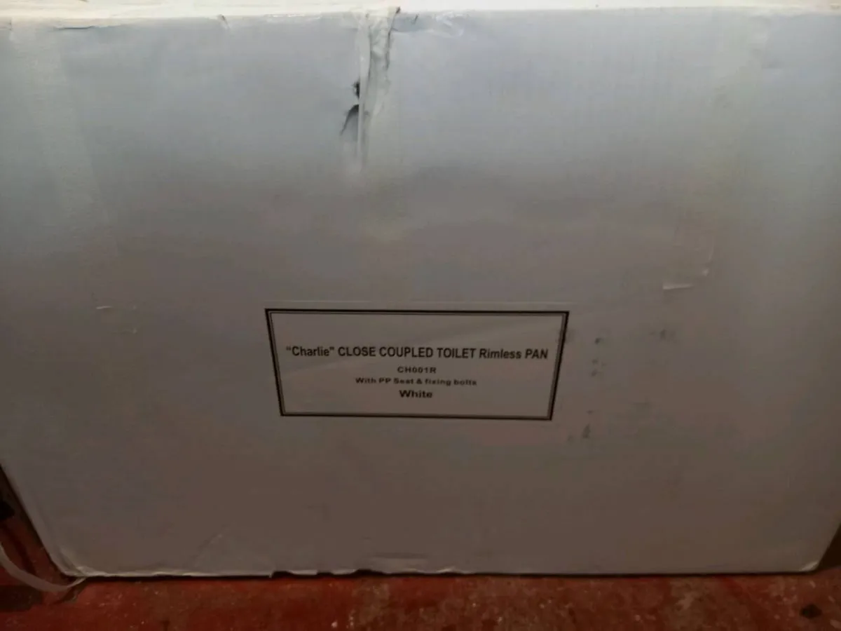 COMPLETE  NEW CHARLIE TOILET - Image 1