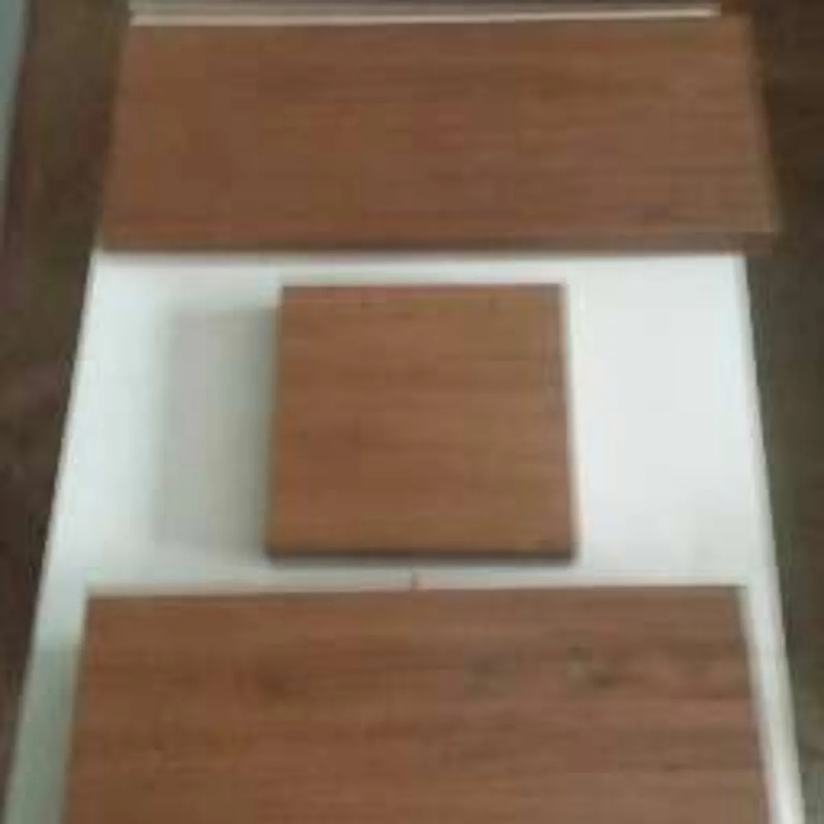 Floating shelving one with hidden drawer. 2 x 60cm - Image 2