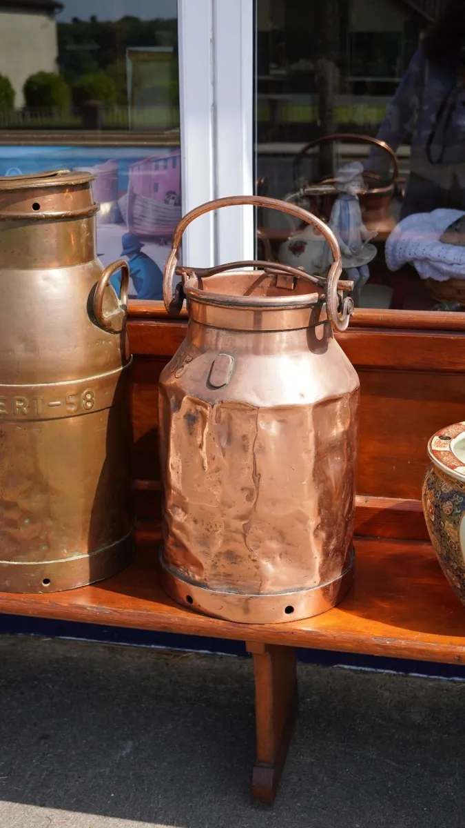Copper Milk Churn - Image 1