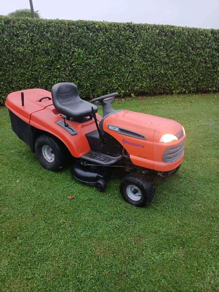 Husqvarna hydrostatic with deck replaced - Image 1