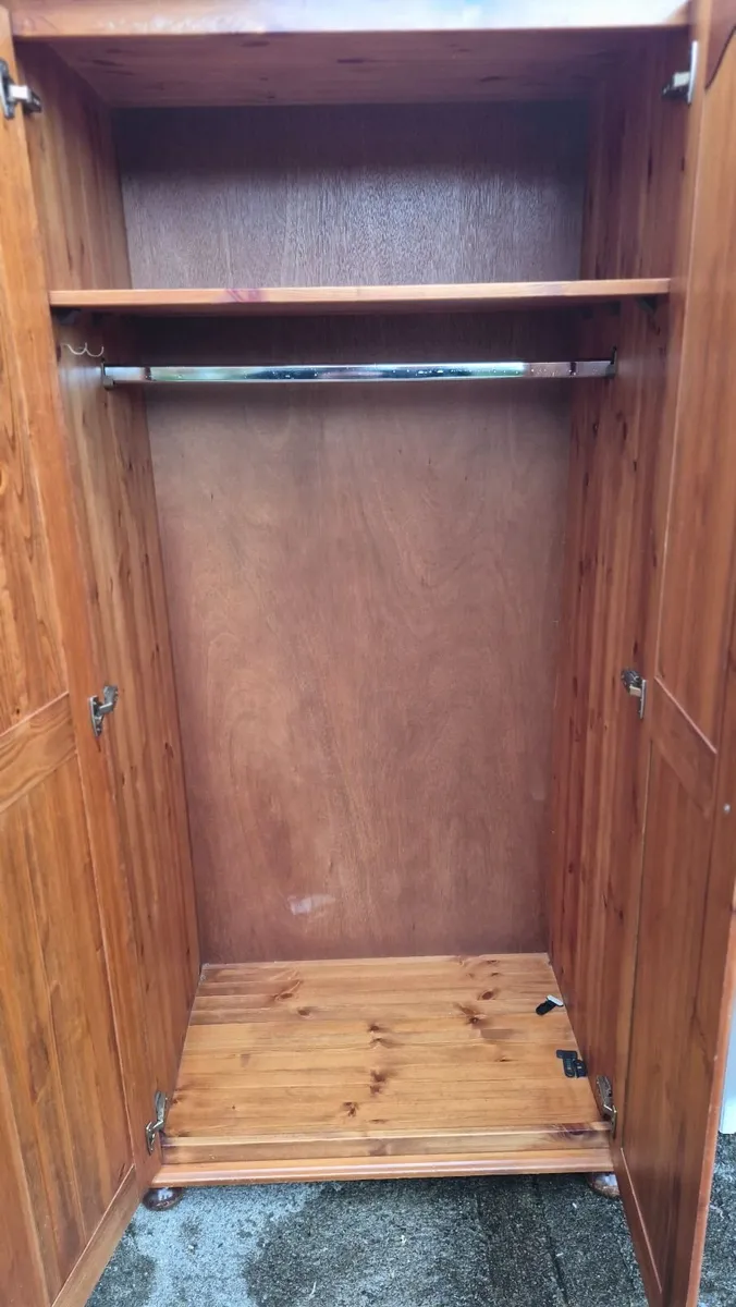Solid Pine Wardrobe for Sale - Image 2