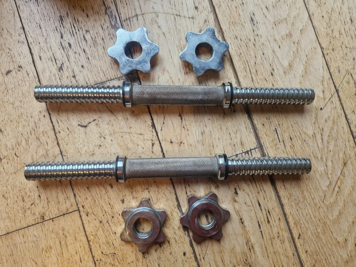Free weight set (Dumbbells - 40kgs total) - Image 4