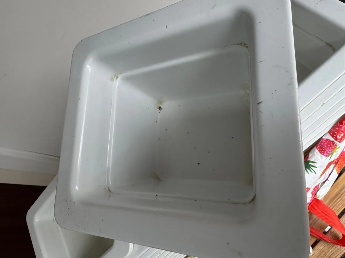 Catering trays ceramic . 10 large 10 small - Image 3
